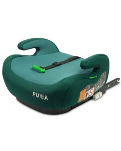 Седалка за кола Caretero - Puma, I-Size, IsoFix, 125-150 cm, Emerald