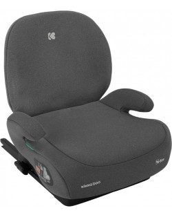 Седалка за кола KikkaBoo - i-Boost, i-Size, IsoFix, 125-150 cm, Dark Grey