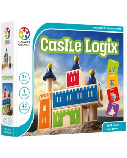 Детска логическа игра Smart Games Preschool Wood - Логически замък