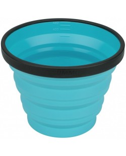 Сгъваема чаша Sea to Summit - X-Cup, 250 ml, синя