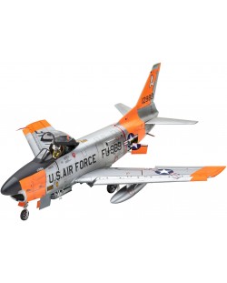 Сглобяем модел Revell Самолет F-86D Dog Sabre