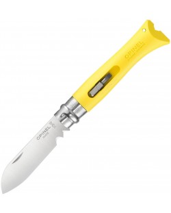 Сгъваем нож за майстори Opinel - №9, DIY, жълт