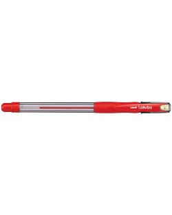 Химикалка Uniball Lakubo Broad – Червен, 1.4 mm