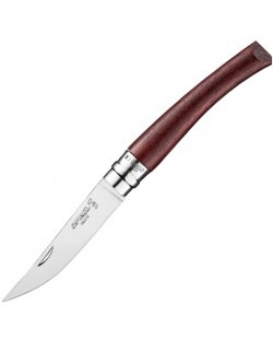 Сгъваем нож за филетиране Opinel Les Effiles - 8.5 cm, бубинга, в кутия