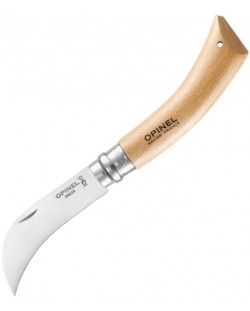 Сгъваем градински нож за присаждане Opinel - Inox №8, острие 8 cm