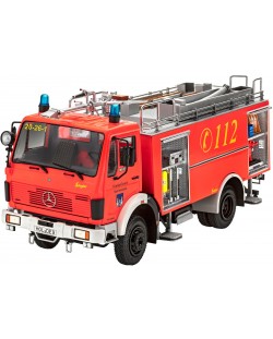 Сглобяем модел Revell Съвременни: Камиони - Пожарникарски камион Мерцедес Бенц 1625