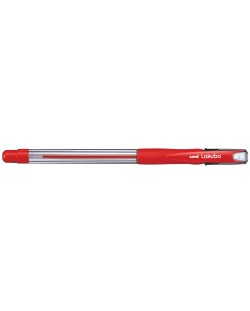 Химикалка Uniball Lakubo Medium – Червен, 1.0 mm