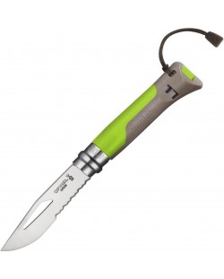 Сгъваем нож Opinel Outdoor -  №8, Earth-Green