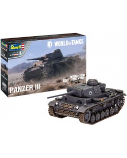 Сглобяем модел Revell Pazer III  "Светът на танковете"