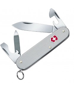 Швейцарски джобен нож Victorinox Cadet Alox - Сребрист
