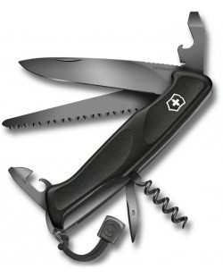 Швейцарски джобен нож Victorinox Ranger Grip 55 - Onyx Black