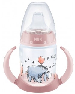 Шише за сок Nuk First Choice - Disney, 150 ml, розово, Йори