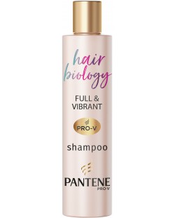 Pantene Hair Biology Шампоан Full & Vibran, 250 ml