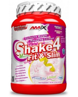 Shake 4 Fit & Slim, ягода, 1000 g, Amix