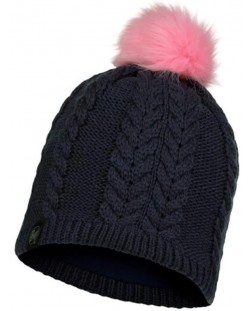 Детска шапка BUFF - Knitted & Fleece hat kids, синя