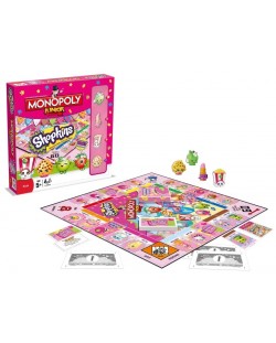 Настолна игра Monopoly Junior - Shopkins
