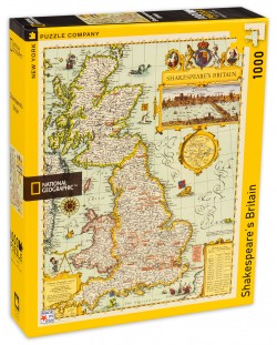 Пъзел New York Puzzle от 1000 части - Шекспирова Британия