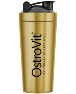 Шейкър OstroVit - Metal, 750 ml, златист