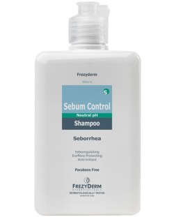 FrezyDerm Шампоан срещу омазняване на скалпа, 200 ml