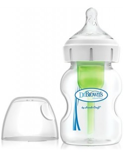 Шише Dr. Brown's Wide-Neck Options, 150 ml