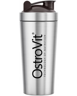 Шейкър OstroVit - Metal, 750 ml, сребрист