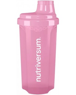 Шейкър Nutriversum - 500 ml, розов