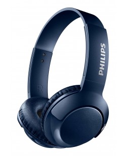 Слушалки Philips SHB3075BL - сини (разопаковани)