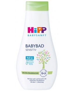Шампоан за тяло Hipp Babysanft - Babybad, 350 ml