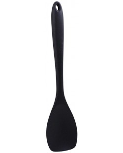 Силиконова лъжица за салата Elekom - EK-2117, 28 cm, черна