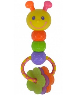 Бебешки дрънкалка с чесалка Simba Toys ABC - Гъсеница