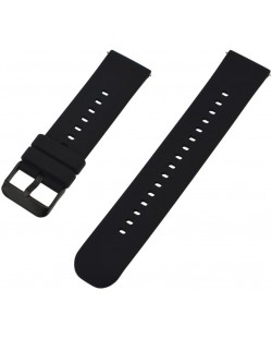 Силиконова каишка Xmart - Watch Band, 22 mm, черна