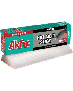 Силиконови пръчки за топло лепене Akfix - HM208, Ø11 mm, 1 kg, 33 броя