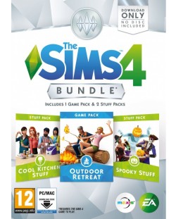 The Sims 4 Bundle Pack 3 - Outdoor Retreat, Cool Kitchen Stuff, Spooky Stuff (PC)