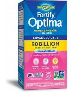 Fortify Optima Women’s Advanced Care Probiotic, 30 капсули, Nature's Way