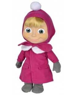 Кукла Маша и Мечока Simba Toys - Маша в зимни дрешки