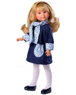 Кукла Asi - Силия, с рокля с флорални мотиви, 30 cm