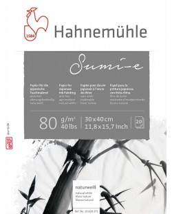 Скицник Hahnemuhle Sumi-E - 30 x 40 cm, 20 листа