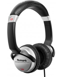 Слушалки Numark - HF125, DJ, черни/сребристи