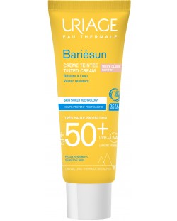 Uriage Bariesun Слънцезащитен тониран крем, светъл, SPF50, 50 ml