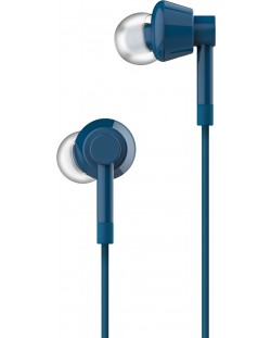Слушалки с микрофон Nokia - Wired Buds WB-101, сини