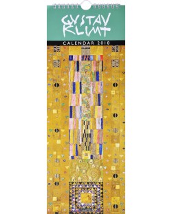 Slim Calendar 2018: Gustav Klimt