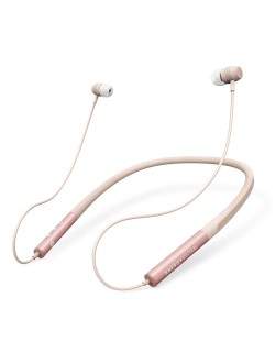 Безжични слушалки Energy Sistem - Earphones Neckband 3, Rose Gold