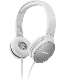 Слушалки с микрофон Panasonic - RP-HF300ME-Q, бели
