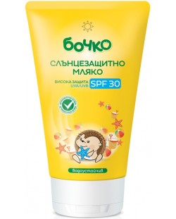 Слънцезащитно мляко Бочко - SPF30, 150 ml