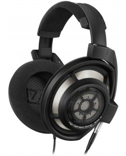 Слушалки Sennheiser - HD 800 S, черни/златисти