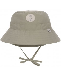 Слънцезащитна шапка с периферия Lassig - Splash & Fun, Olive, размер 50/51, 19-36 м