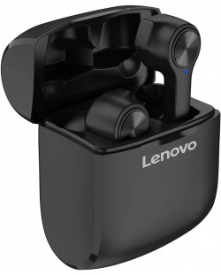 Безжични слушалки Lenovo - HT20, TWS, черни