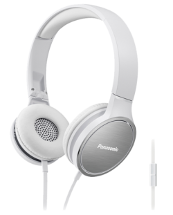 Слушалки с микрофон Panasonic RP-HF500ME-W - бели