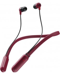 Безжични слушалки с микрофон Skullcandy - Ink'd+, Moab Red