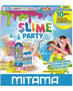 Слайм комплект Mitama Slime Party - 10 части